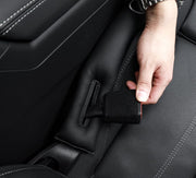 カーシート隙間クッション カー用品 自動車用品 シートサイド シートベルト 隙間埋め すき間埋め 落下防止 レザー調 おしゃれ