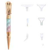 ダイヤモンドアートペン ペン先6点セット ハンドメイド用品 ローズ シンプル ダイヤモンドペインティング
