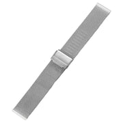 ベルト バンド 付け替え 交換用 腕時計 スマートウォッチ 20mm 22mm ステンレス ミラネーゼ メッシュ スリム 装着簡単