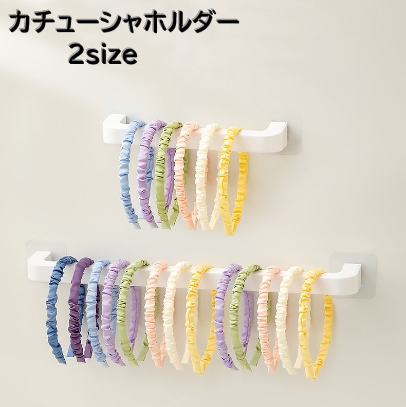 カチューシャホルダー カチューシャフック ウォールフック 壁掛けフック カチューシャ収納 ヘアアクセサリー収納 フック 多用途 貼付け 粘着テープ式 工具不要