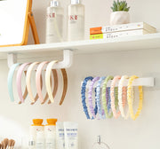 カチューシャホルダー カチューシャフック ウォールフック 壁掛けフック カチューシャ収納 ヘアアクセサリー収納 フック 多用途 貼付け 粘着テープ式 工具不要
