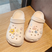 シューパーツ セット キッズ クロックス用 シューアクセサリー フラワー ハート クマ ウサギ 星 リボン キラキラ ラメ かわいい おしゃれ 子供 女の子