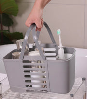 お風呂バスケット シャワーバスケット カゴ かご 小物入れ 浴室 収納 バスルーム シャンプー リンス 持ち手付き 持ち手付き