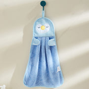 ループ付きタオル 3枚セット 子供用 キッズ ベビー ハンドタオル ペンギン アヒル あひる お手拭き 吊り下げ 手洗い 布巾 ふきん アニマル フェイス かわいい 洗面所 台所 保育所 幼稚園 学校 幼児 乳児 小学生 赤ちゃん 雑貨 子ども用 こども