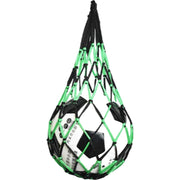 ボールネット ボールバッグ ボール入れ ボール収納 サッカー フットサル 持ち運び 持ち歩き 網袋 バスケットボール バレーボール ドッジボール 球技 ネットバッグ 部活 試合 練習 シンプル 単色 バイカラー カラバリ豊富