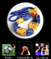 ボールネット ボールバッグ ボール入れ ボール収納 サッカー フットサル 持ち運び 持ち歩き 網袋 バスケットボール バレーボール ドッジボール 球技 ネットバッグ 部活 試合 練習 シンプル 単色 バイカラー カラバリ豊富