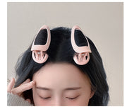 手巻きカーラー 前髪カーラー 単品 1個 ヘアカーラー クリップ ふんわり ボリュームアップ スタイリング ヘアアレンジ 巻き髪 カール 簡単 手軽 家庭用 レディース 女性用