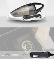 掃除機 車内用 自動車用 ハンディークリーナー ハンディクリーナー カー用品 アタッチメント 付け替えノズル コードつき カークリーナー コンパクト 120W 掃除 無地 シンプル
