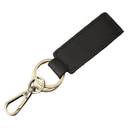 キーホルダー キーリング 男女兼用 レディース メンズ 本革 レザー ナスカン付き シンプル おしゃれ ギフト プレゼント 贈り物 ファッション小物 女性用 男性用 黒 青 赤 緑 ブラウン