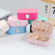 アクセサリーケース ジュエリーボックス 収納ボックス 小物入れ 仕切り かわいい おしゃれ ネックレス ピアス イヤリング