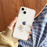 スマホカバー スマホケース iPhoneカバー iPhoneケース レディース 女性 メンズ 男性 ユニセックス 男女兼用 お揃い ペアルック スマホアクセサリー スマホ関連雑貨 透明 クリア イヌ 犬 猫 ネコ 可愛い キュート ポップ カジュアル おしゃれ ユニーク 面白い
