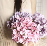 造花 フェイクフラワー アジサイ あじさい 紫陽花 単品 1本売り シングル フラワー 人工観葉植物 フェイクグリーン インテリアフラワー フラワーアレンジメント アートフラワー イミテーション  花材 人工 枯れない プレゼント 贈り物 ギフト 母の日 誕生日 記念日 装飾 飾り アレンジ DIY 可愛い かわいい おしゃれ オシャレ お洒落 綺麗 ピンク レッド ブルー パープル オフホワイト