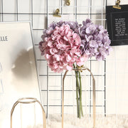 造花 フェイクフラワー アジサイ あじさい 紫陽花 単品 1本売り シングル フラワー 人工観葉植物 フェイクグリーン インテリアフラワー フラワーアレンジメント アートフラワー イミテーション  花材 人工 枯れない プレゼント 贈り物 ギフト 母の日 誕生日 記念日 装飾 飾り アレンジ DIY 可愛い かわいい おしゃれ オシャレ お洒落 綺麗 ピンク レッド ブルー パープル オフホワイト