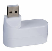 USBハブ 3ポート パソコン周辺機器 HUB USB2.0 回転式 外付け 携帯 データ転送 保存 充電 コンパクト ミニサイズ 便利グッズ シンプル スタイリッシュ 自宅 オフィス 事務用品 PC周辺機器 白 黒