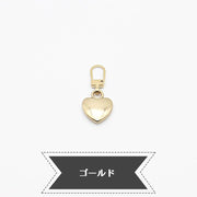 ファスナー 引き手 取っ手 単品 ジッパーヘッド ハート 手芸 取り替え DIY アレンジ チャーム 可愛い おしゃれ