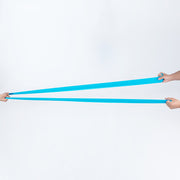 エクササイズバンド トレーニングチューブ ストレッチ フィットネス 引き締め 筋トレ ダイエット ヨガ トレーニング ゴム コンパクト 省スペース 軽量 スポーツ器具