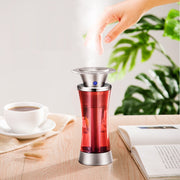 加湿器 USB加湿器 ミニ加湿器 USB接続 卓上 コンパクト 置き型 シンプルデザイン 光る 小型 デスク オフィス ミスト コンパクト加湿器