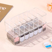 コンタクト収納ケース 蓋付き カラーコンタクト 使い捨てコンタクト 収納 保管 透明 クリア インテリア ふた付き カラコン