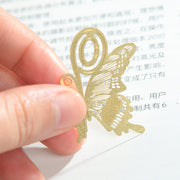 しおり 栞 ブックマーク 文房具 メッセージカード 封筒 読書 メモ帳 しるし タンポポ クローバー 鍵 サル プレゼント かわいい 軽い