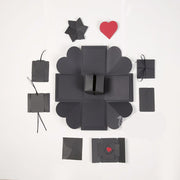 サプライズボックス DIY アルバム 手作り 寄せ書き 写真 爆発ボックス エクスプロ―ディングボックス びっくり箱 飛び出す プレゼントボックス クリエイティブ ギフト 誕生日 記念日 アニバーサリー お祝い 母の日 送別会 カップル 同僚 友人 家族