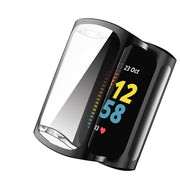 スマートウォッチカバー Fitbit charge5 charge6 保護カバー 保護ケース 傷予防 汚れ防止 スマートウォッチアクセサリー フィットビット シンプル