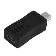 変換アダプター コネクタ MicroUSB to mini Type-B 5pin マイクロ ミニ オス メス 充電 データ転送