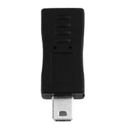 変換アダプター コネクタ MicroUSB to mini Type-B 5pin マイクロ ミニ オス メス 充電 データ転送