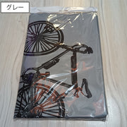 自転車カバー サイクルカバー レインカバー 雨除け 防水 防塵 面ファスナー イラスト入り おしゃれ かわいい 日焼け対策 マウンテンバイク ロードバイク ママチャリ 自転車用カバー