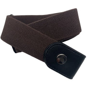 ゴムベルト レディース メンズ 男女兼用 ノーバックル 裏技ベルト 伸縮 フリーサイズ トイレ楽々 簡単装着 無地 カジュアル