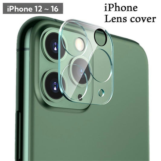 iPhoneカメラカバー スマホレンズ 保護カバー クリア 透明 レンズカバー 商品画像