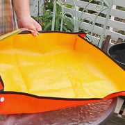 園芸シート 植え替え用トレイ 66cm 100cm 厚手 プランティングマット 防水 折りたたみ ガーデニングトレー 汚れ防止 コンパクト収納 庭仕事 土作り 寄せ植え 作業用シート