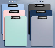 クリップボード バインダー クリップファイル A4 縦型 防水 厚手 文房具 事務用品 ビジネス オフィス 書類 資料収納 無地