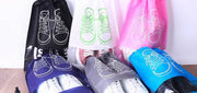 シューズバッグ シューズ入れ シューズケース 靴入れ 中が見える 靴収納袋 靴袋 巾着袋 スポーツ アウトドア 旅行 携帯用 コンパクト 折りたたみ 持ち運び イラスト入り 室内履き 上履き入れ レジャー ジム トレーニング