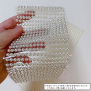 デコレーションシール デコレーションシート デコシール ジュエリーシール フェイクパール 1シート 大容量 3mm 4mm 5mm 6mm 立体的 ステッカー ハンドメイド用品 DIY用品 手芸用品 クラフト アクセサリー ネイル スマホ デコレーション シンプル 小さめ