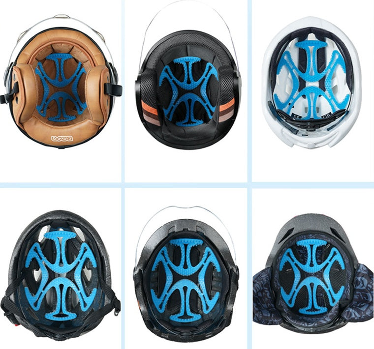 ヘルメットインナー ヘルメットライナー ベンチレーションライナー シリコンパッド バイク インナーパッド 商品画像3