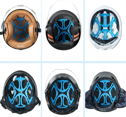 ヘルメットインナー ヘルメットライナー ベンチレーションライナー シリコンパッド バイク インナーパッド 商品画像3