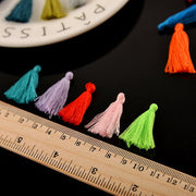 タッセル 12個セット カンなし ハンドメイド 手作り アクセサリーパーツ 手芸 材料 DIY フリンジ 房飾り 装飾 クラフト カラバリ豊富