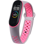 シャオミ用スマートウォッチバンド ユニセックス 男女兼用 ストラップ ベルト xiaomi mi band 3/xiaomi mi band 4 シリコン サイズ調節 カラバリ豊富