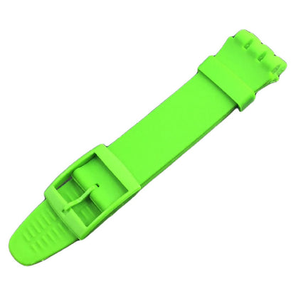 Swatch 対応 腕時計ベルト 交換ベルト 16mm 17mm グリーン バリエーション画像