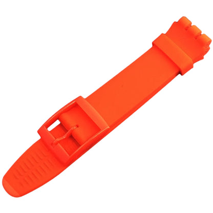 Swatch 対応 腕時計ベルト 交換ベルト 16mm 17mm レッド バリエーション画像