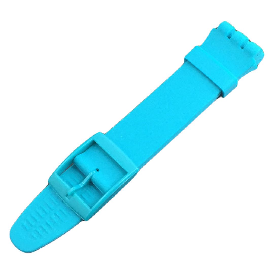 Swatch 対応 腕時計ベルト 交換ベルト 16mm 17mm ターコイズ バリエーション画像