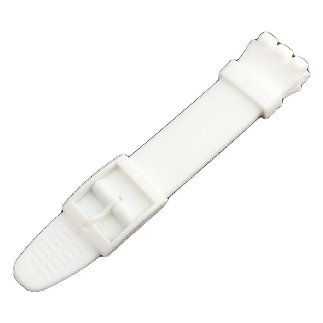Swatch 対応 腕時計ベルト 交換ベルト 16mm 17mm ホワイト バリエーション画像