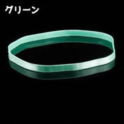 ヘッドバンド スポーツ用ヘアバンド レディース 女性 メンズ 男性 細め 汗止め 髪留め 滑り止め ヘアアクセサリー シンプル スポーツ