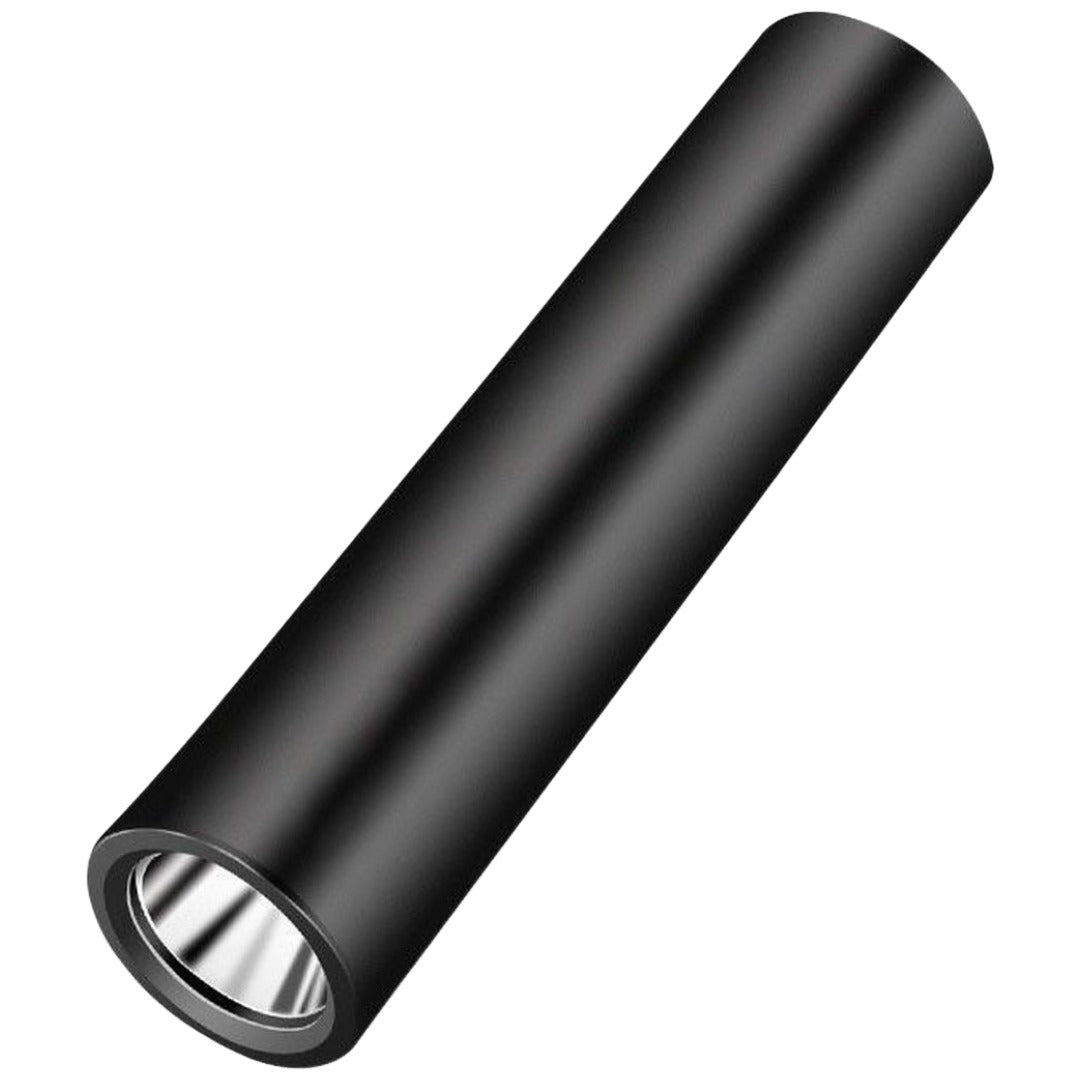 懐中電灯 LED ライト 小型 コンパクト USB 充電式 明るい 持ち運び 携帯 ハンディ ブラック 黒 リチウム シンプル 防災 夜道 アウトドア 便利