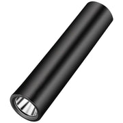 懐中電灯 LED ライト 小型 コンパクト USB 充電式 明るい 持ち運び 携帯 ハンディ ブラック 黒 リチウム シンプル 防災 夜道 アウトドア 便利