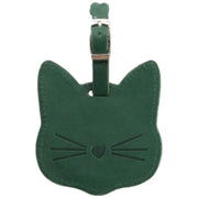 ラゲッジタグ トラベル用品 動物 猫 ブラウン ブラック ブルー ピンク かわいい 紛失防止 スーツケース