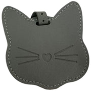 ラゲッジタグ トラベル用品 動物 猫 ブラウン ブラック ブルー ピンク かわいい 紛失防止 スーツケース