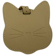 ラゲッジタグ トラベル用品 動物 猫 ブラウン ブラック ブルー ピンク かわいい 紛失防止 スーツケース