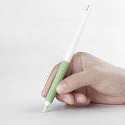 Apple Pencil用グリップ 2個セット 第1世代 第2世代 タッチペン用 カバー 滑り止め クッション 負担軽減 デコボコ シリコン シンプル かわいい おしゃれ アップルペンシル用