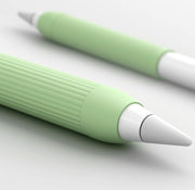 Apple Pencil用グリップ 2個セット 第1世代 第2世代 タッチペン用 カバー 滑り止め クッション 負担軽減 デコボコ シリコン シンプル かわいい おしゃれ アップルペンシル用